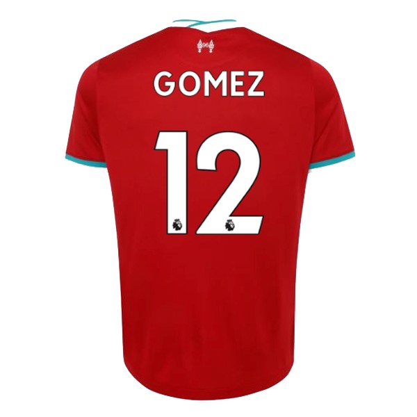 Maglia Liverpool NO.12 Gomez Prima 20/21 Rosso